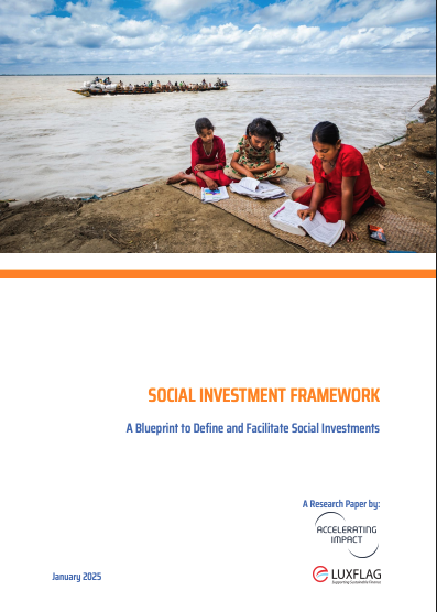 Document Accelerating Impact and LuxFLAG Social Investment Framework